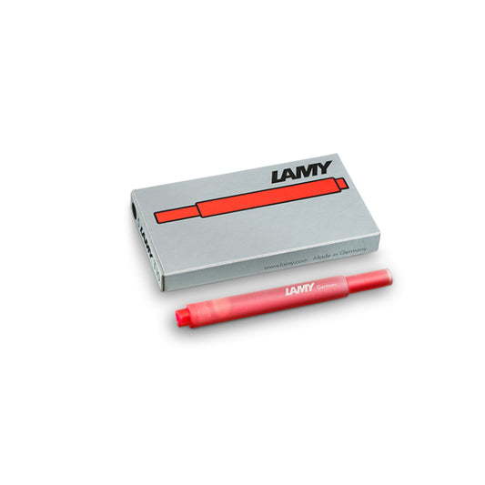 Lamy Ink Cartridges Red T10 5 Pack