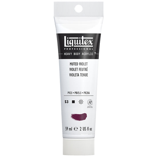 Liquitex Heavy Body Acrylic Muted Violet 2oz