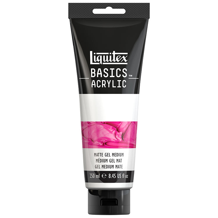 Liquitex Basics Matt Gel Medium 250ml Tube