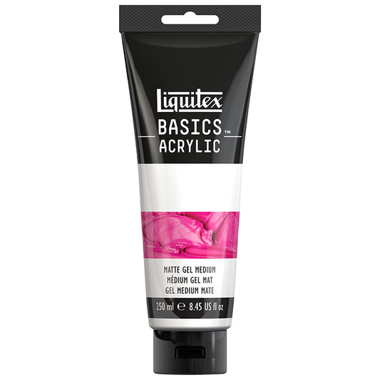 Liquitex Basics Matt Gel Medium 250ml Tube