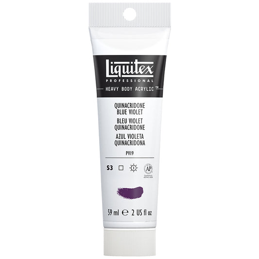 Liquitex Heavy Body Acrylic Quinacridone Blue Violet 2oz
