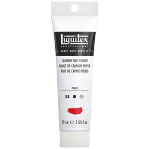 Liquitex Heavy Body Acrylic Cadmium Red Medium 2oz ⚠️