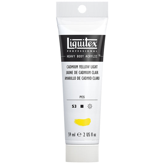 Liquitex Heavy Body Acrylic Cadmium Yellow Light 2oz ⚠️