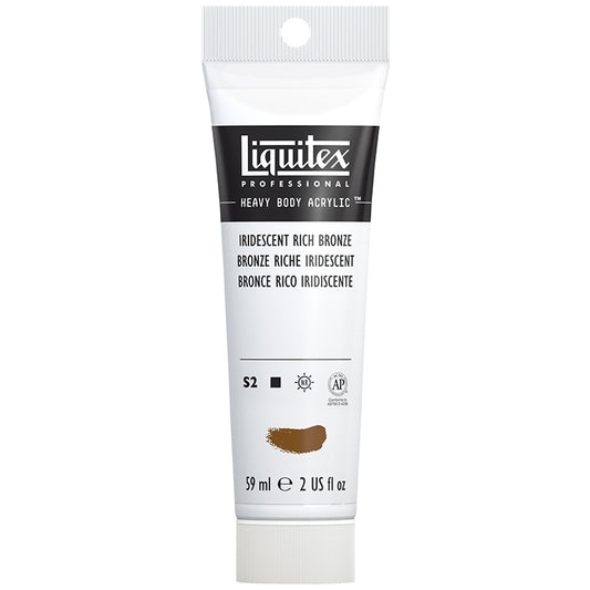 Liquitex Heavy Body Acrylic Iridescent Rich Bronze 2oz