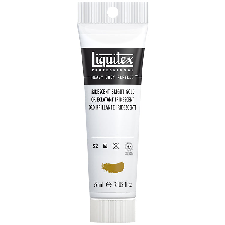 Liquitex Heavy Body Acrylic Iridescent Bright Gold 2oz
