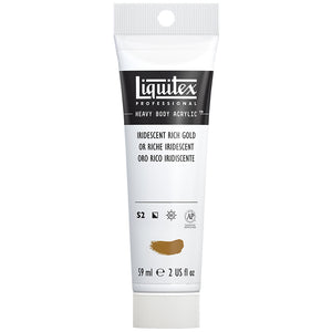Liquitex Heavy Body Acrylic Iridescent Rich Gold 2oz