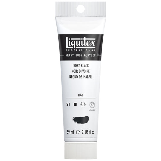 Liquitex Heavy Body Acrylic Ivory Black 2oz