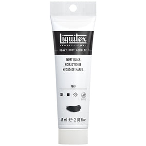 Liquitex Heavy Body Acrylic Ivory Black 2oz