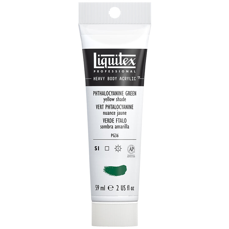 Liquitex Heavy Body Acrylic Phthalo Green Yellow Shade 2oz
