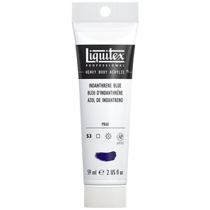 Liquitex Heavy Body Acrylic Indanthrone Blue 2oz