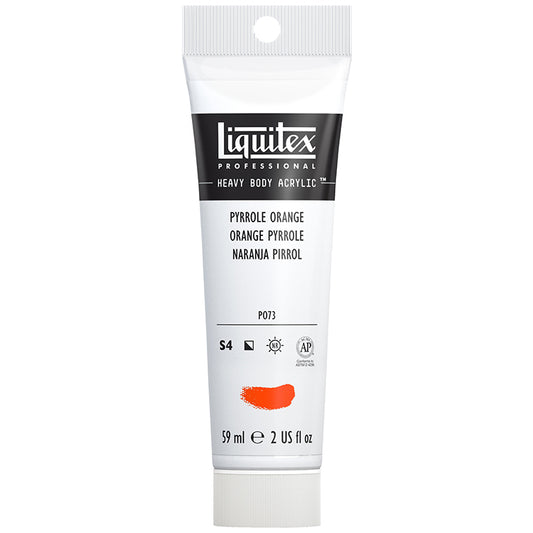 Liquitex Heavy Body Acrylic Pyrrole Orange 2oz