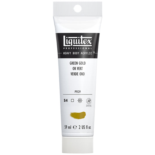 Liquitex Heavy Body Acrylic Green Gold 2oz