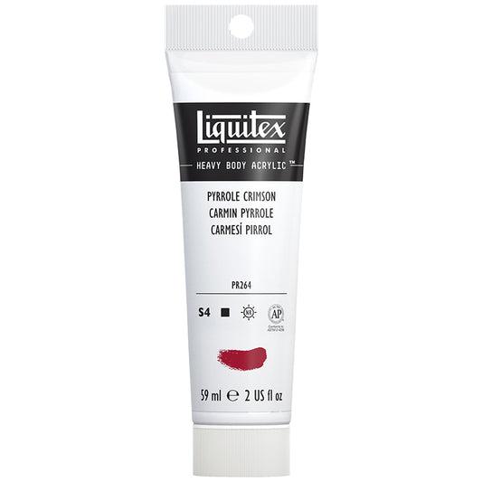 Liquitex Heavy Body Acrylic Pyrrole Crimson 2oz