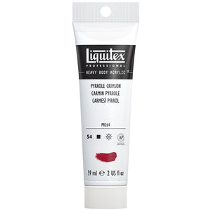 Liquitex Heavy Body Acrylic Pyrrole Crimson 2oz