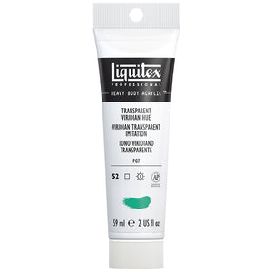 Liquitex Heavy Body Acrylic Transparent Viridian Hue 2oz