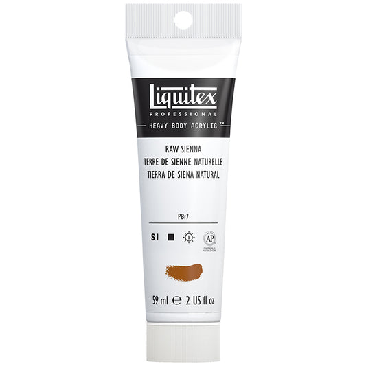 Liquitex Heavy Body Acrylic Raw Sienna 2oz