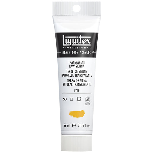 Liquitex Heavy Body Acrylic Transparent Raw Sienna 2oz