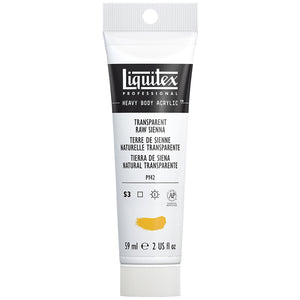 Liquitex Heavy Body Acrylic Transparent Raw Sienna 2oz
