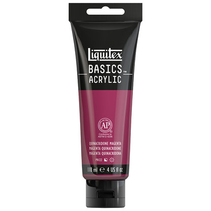 Liquitex Basics Acrylic Quinacridone Magenta 4oz