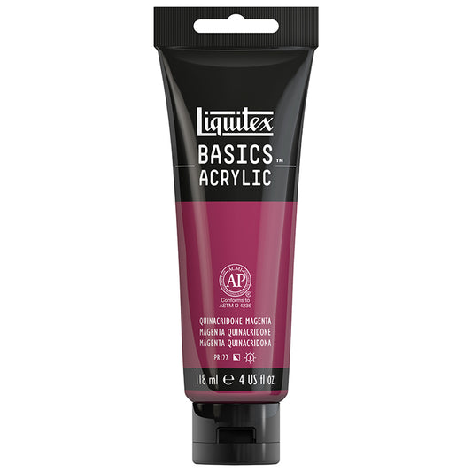 Liquitex Basics Acrylic Quinacridone Magenta 4oz