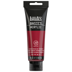Liquitex Basics Acrylic Alizarin Crimson Hue 4oz