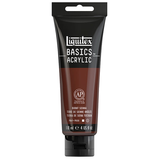 Liquitex Basics Acrylic Burnt Sienna 4oz