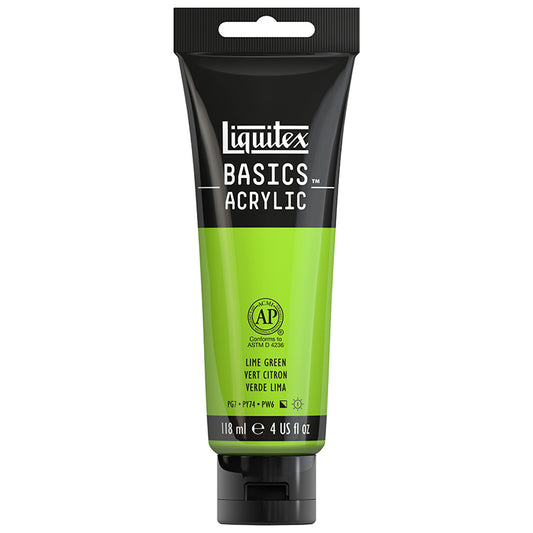 Liquitex Basics Acrylic Lime Green 118ml