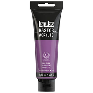Liquitex Basics Acrylic Purple Gray 118ml