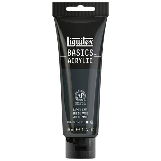 Liquitex Basics Acrylic Paynes Gray 118ml