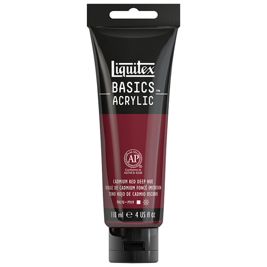 Liquitex Basics Acrylic Cadmium Orange 4oz