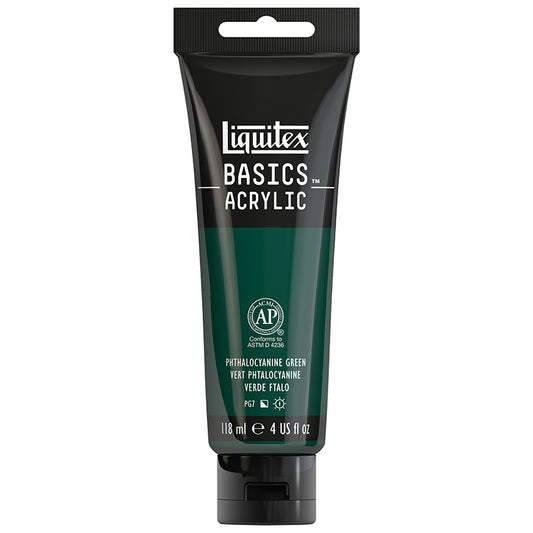 Liquitex Basics Acrylic Phthalo Green 4oz