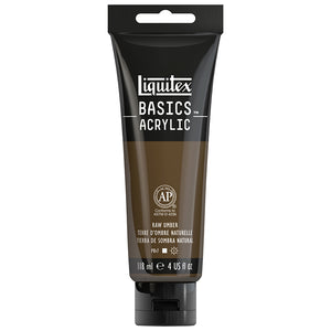 Liquitex Basics Acrylic Raw Umber 4oz