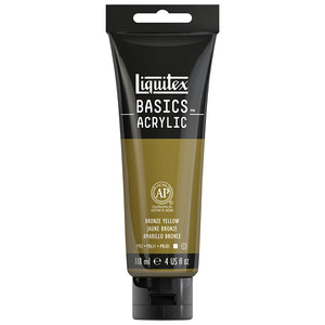Liquitex Basics Acrylic Bronze Yellow 4oz