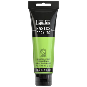 Liquitex Basics Acrylic Brilliant Yellow Green 4oz
