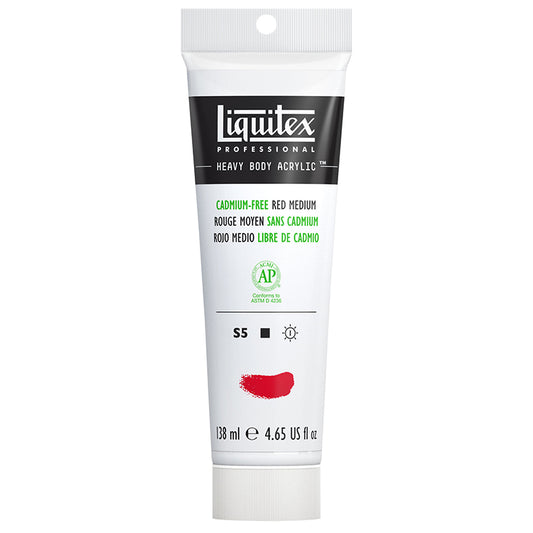 Liquitex Heavy Body Cadmium Free Red Medium 4.65oz