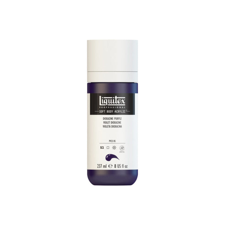 Liquitex Soft Body Acrylic Dioxazine Purple 237ml