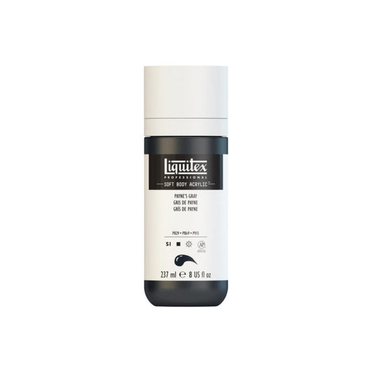 Liquitex Soft Body Acrylic Paynes Gray 237ml