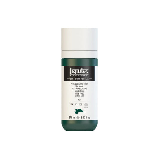 Liquitex Soft Body Acrylic Phthalocyanine Green Blue Shade 237ml