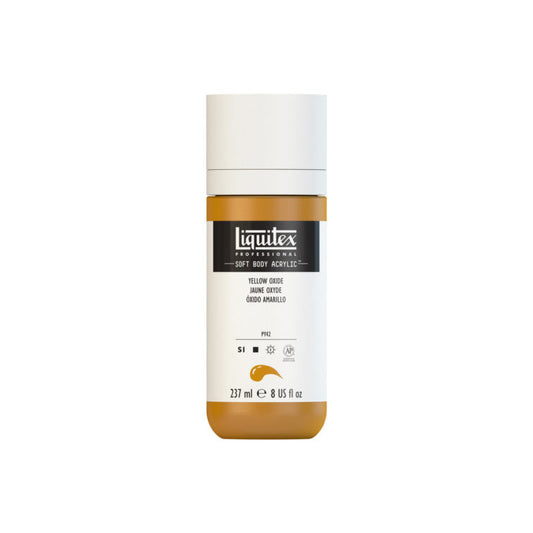 Liquitex Soft Body Acrylic Yellow Oxide 237ml