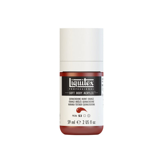 Liquitex Soft Body Acrylic Quinacridone Burnt Orange 59ml