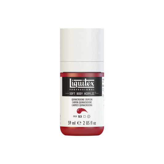 Liquitex Soft Body Acrylic Quinacridone Crimson 59ml