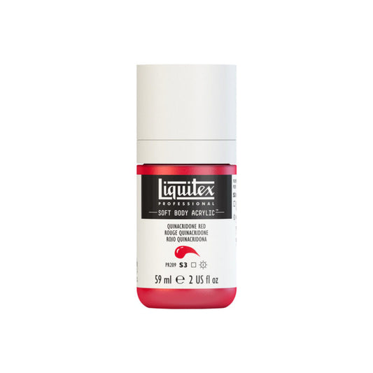 Liquitex Soft Body Acrylic Quinacridone Red 59ml