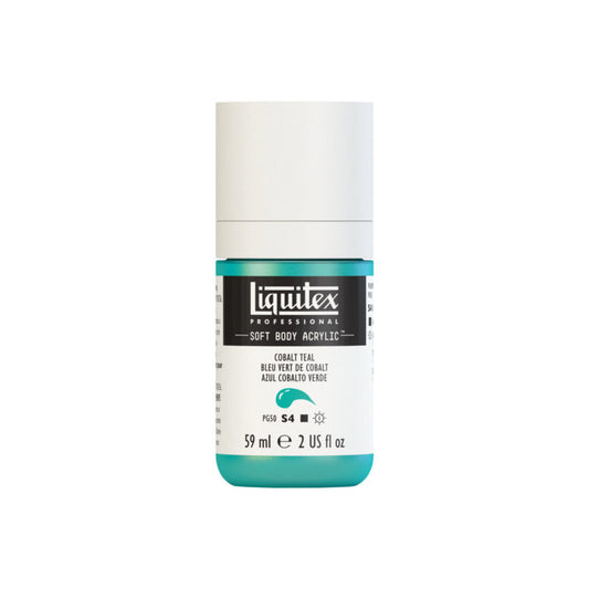 Liquitex Soft Body Acrylic Cobalt Teal 59ml