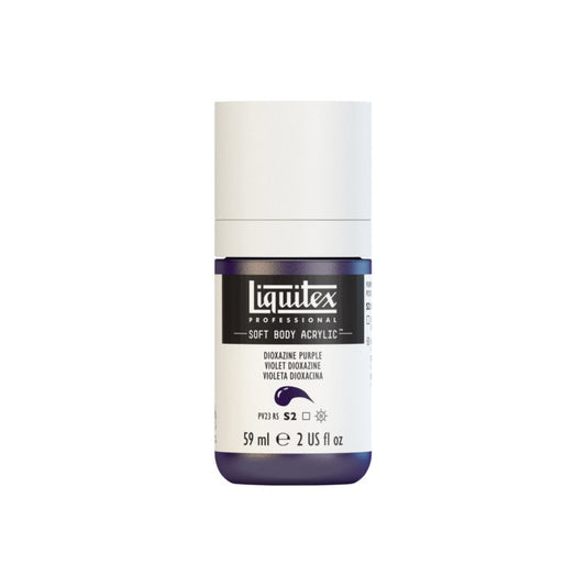 Liquitex Soft Body Acrylic Dioxazine Purple 59ml