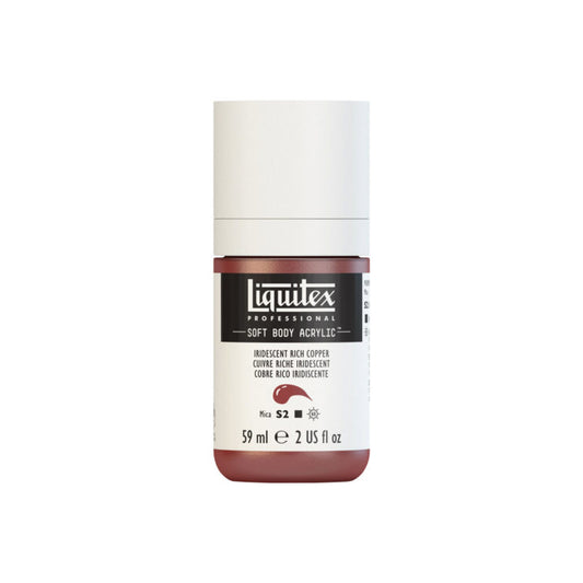 Liquitex Soft Body Acrylic Iridescent Rich Copper 59ml