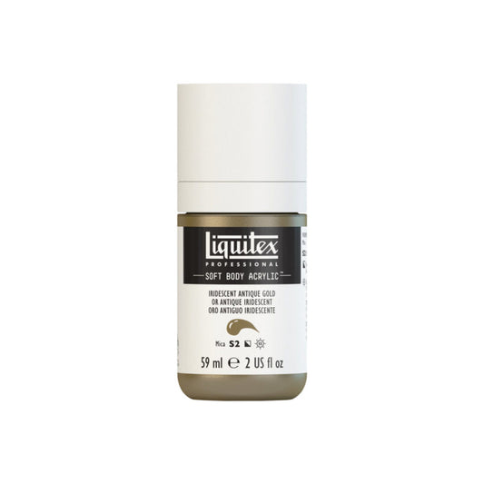 Liquitex Soft Body Acrylic Iridescent Antique Gold 59ml