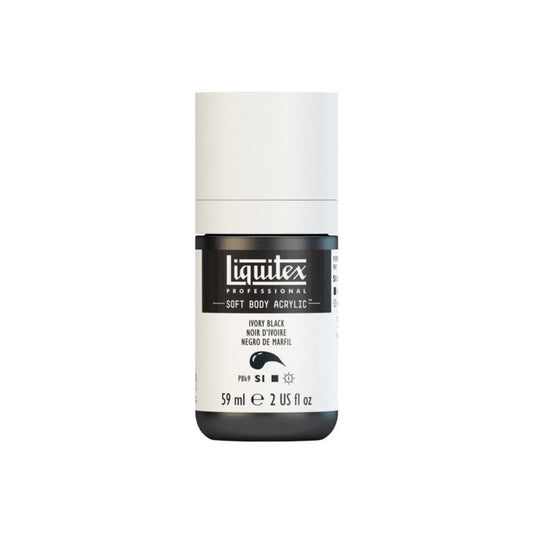 Liquitex Soft Body Acrylic Ivory Black 59ml