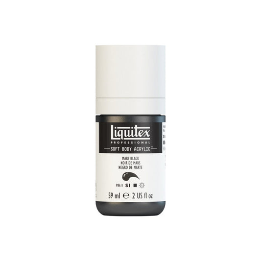 Liquitex Soft Body Acrylic Mars Black 59ml