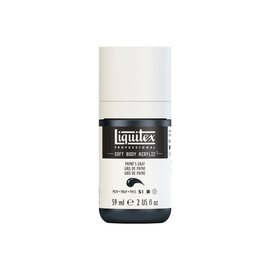 Liquitex Soft Body Acrylic Paynes Gray 59ml