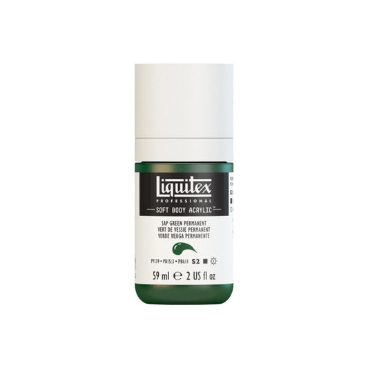 Liquitex Soft Body Acrylic Sap Green Permanent 59ml